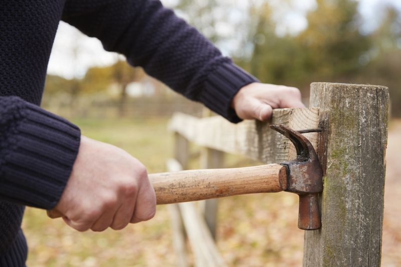 Removing Fence Posts Safely