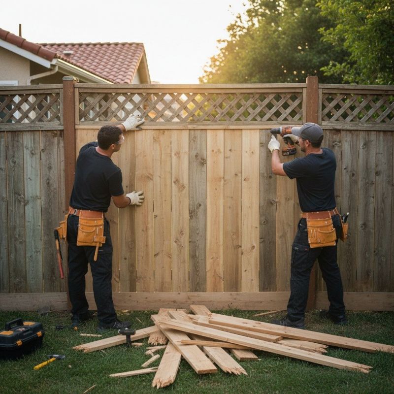 Local Fence Post Removal pros at work